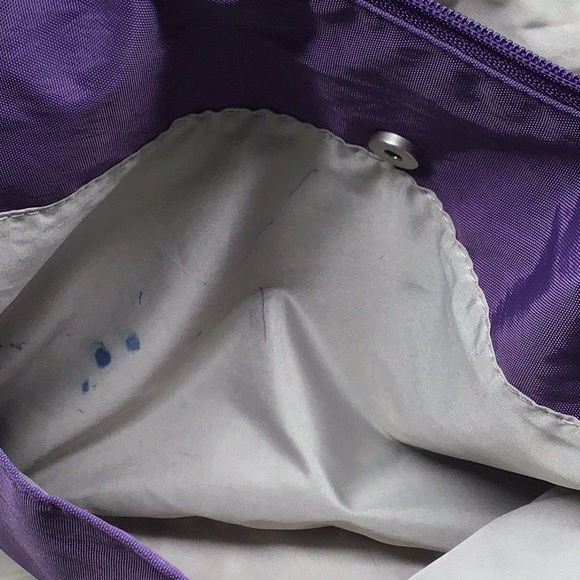 Baggallini Purple Nylon Crossbody Bag - Picture 12 of 13